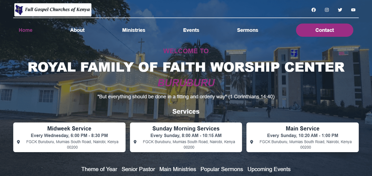 FGCK Buruburu Website
